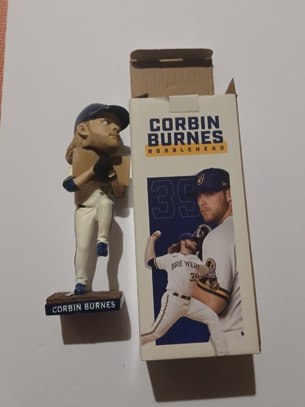 Milwaukee Brewers Corbin Burnes Bobble Head